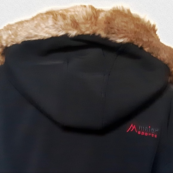 🔥🎯SIZE 12/14 MAIER SPORTS Black Jacket Size 40 - Picture 2 of 7